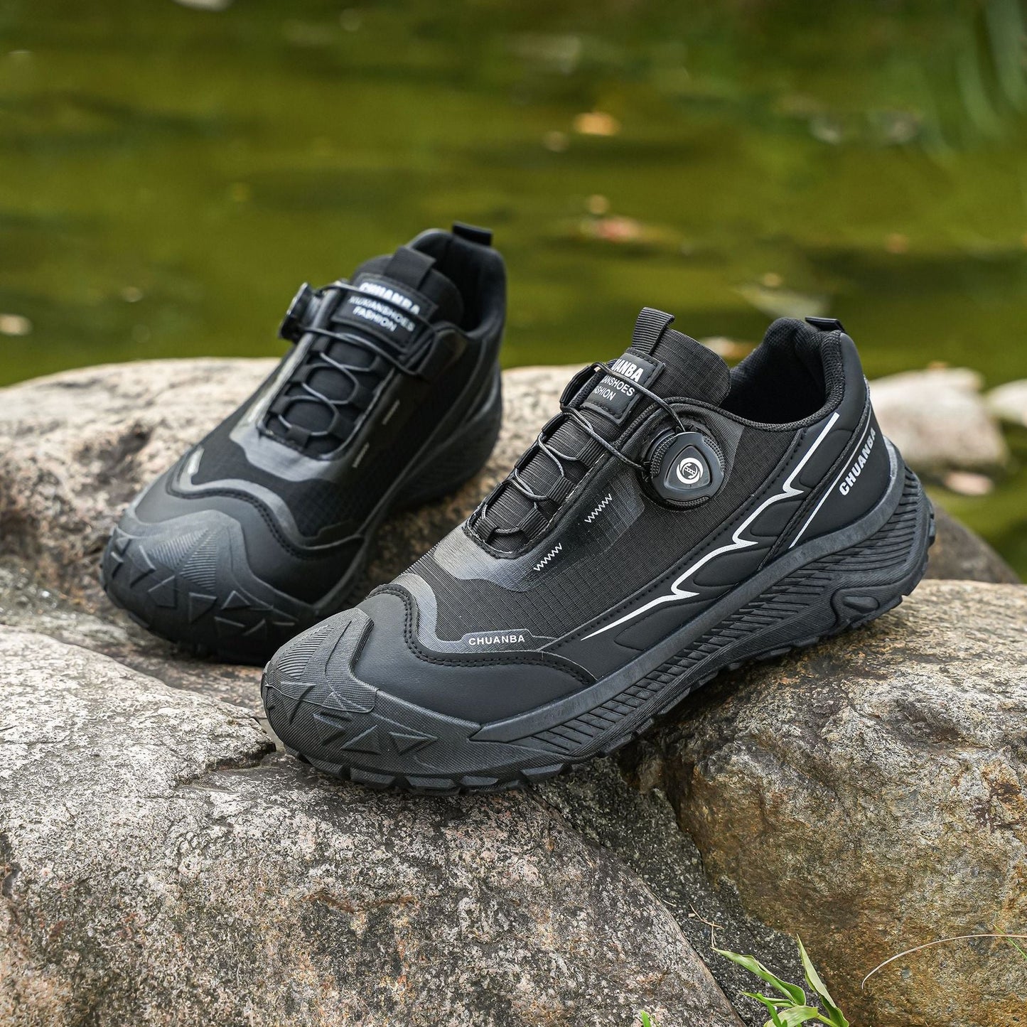 🔥 Męskie buty outdoorowe – wygodne buty trekkingowe z antypoślizgową podeszwą, lekkie i wytrzymałe na co dzień