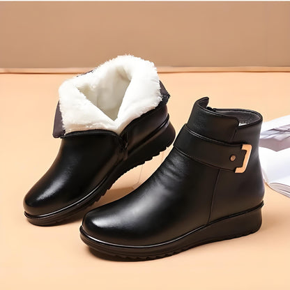 Miękkie i wygodne buty damskie wykonane z prawdziwej wełny i premium skóry (wsparcie łuku stopy – ułatwia chodzenie)🔥🔥