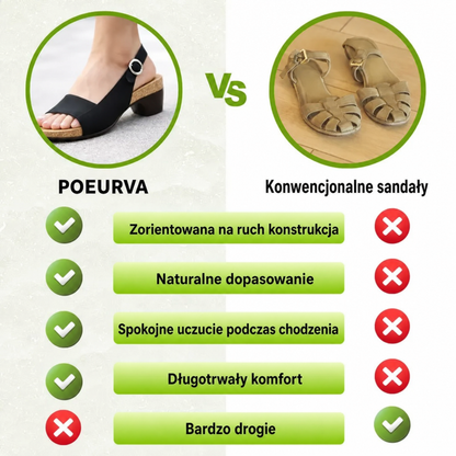 Poeurva wygodne sandały z antypoślizgową podeszwą – maksymalny komfort · oryginalny model