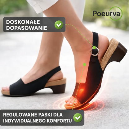 Poeurva wygodne sandały z antypoślizgową podeszwą – maksymalny komfort · oryginalny model