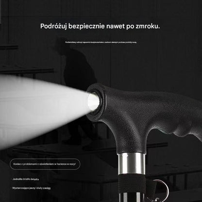 Laska z włókna węglowego dla seniorów – lekka i przenośna laska wspomagająca chodzenie