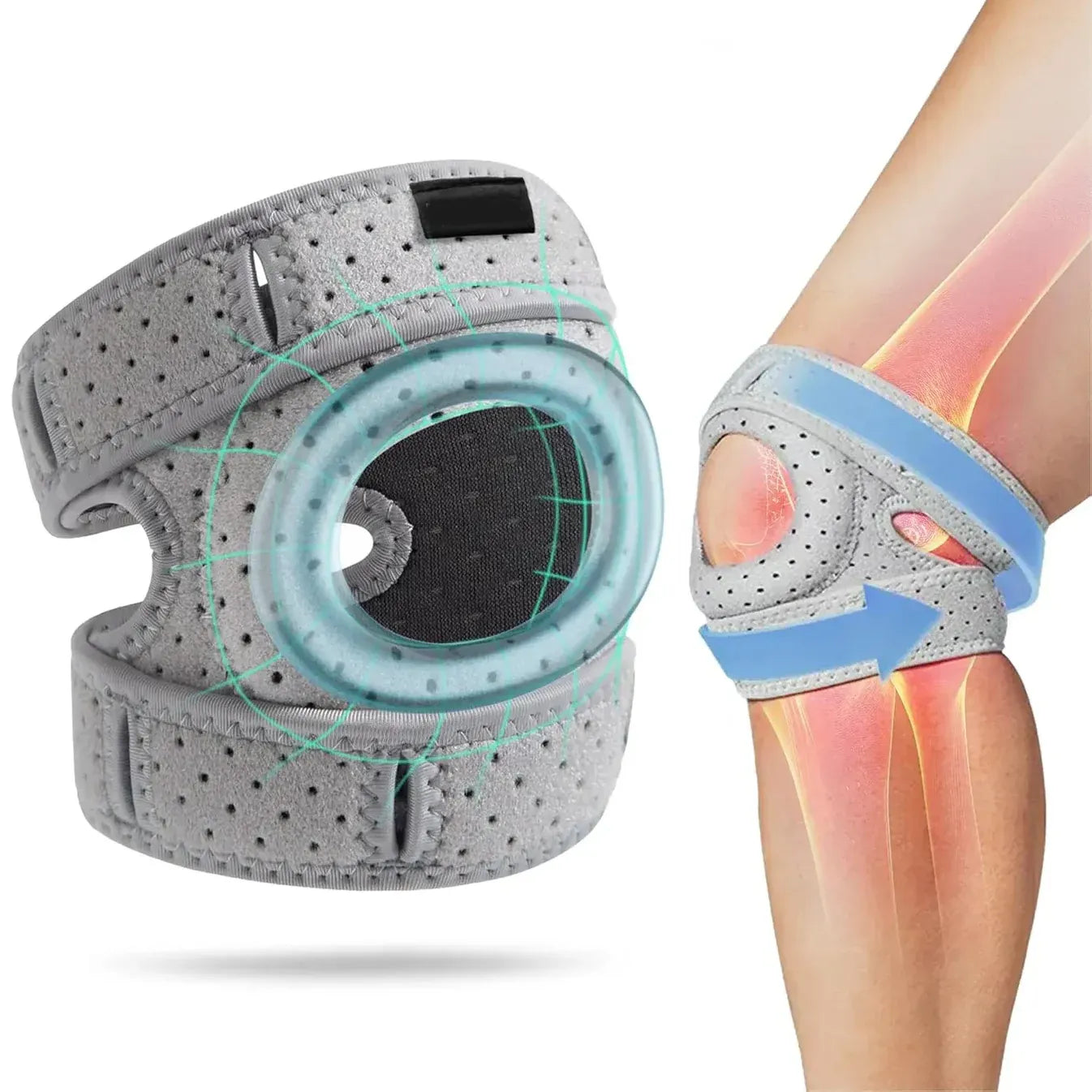 Poeurva™ 3D regulowany stabilizator rzepki – 🔥Drugi sztuk za pół ceny