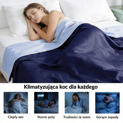 Kołdra do głębokiego snu – letni chłodzący koc